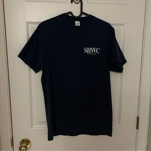 Sporty and rich navy blue short sleeve tshirt